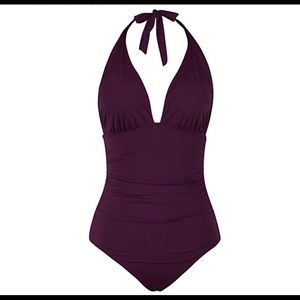 Women's Burgundy bathing suit